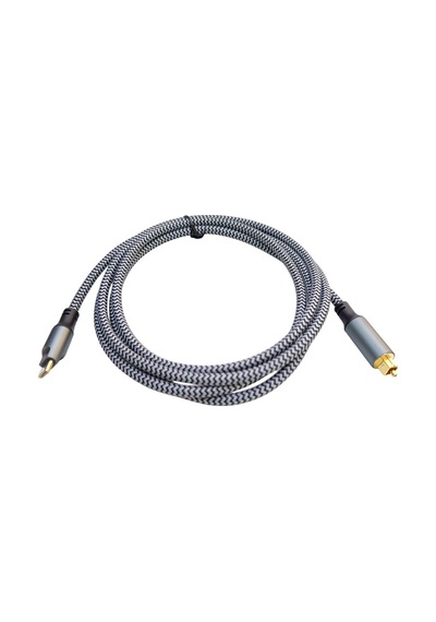 Type C -toslink Dijital Optik Ses Kablosu Type C İn Optik Out Örgülü Kablo 1.8m