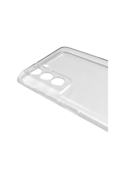 Samsung Galaxy Uyumlu S21 FE Kılıf Lüx Şeffaf Kamera Lens Korumalı Silikon Kılıf