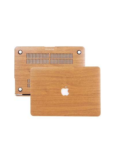 Apple Uyumlu MacBook Pro Kılıf HardCase A1706 A1708 A1989 A2159 Kılıf Wood