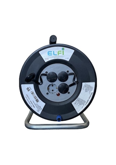 3500w Profesyonel Makaralı Uzatma Kablosu - 3g 1,5 Mm² 0.13 M