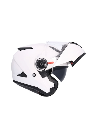 Flip Up 4002 Sh-508sv Triton Solid Pearl White Sun Vizor M Beden Kask Beyaz