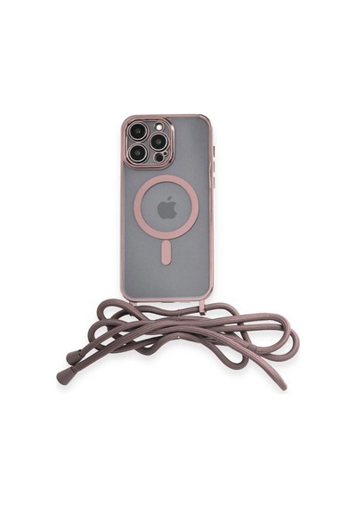 Apple İphone 13 Pro Max Kılıf Divo Lazer Askılı Magsafe Kapak