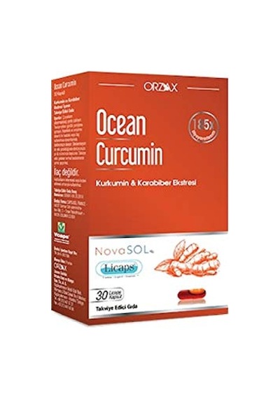 Curcumin Ve Karabiber Ekstresi İçeren 30 Kapsül