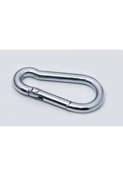 Yaylı Karabina, Çengel, Kanca 6mm - 5 Adet -
