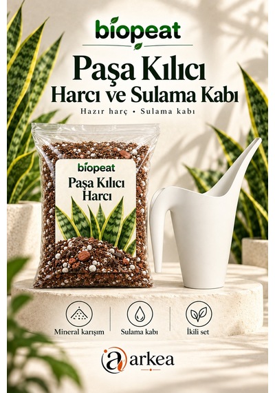 Paşa Kılıcı Harcı 7 Litre + 1 Litre Sulama Kabı Seti