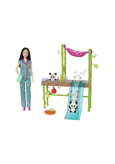 Hkt77 Barbie Panda Bakımı Oyun Seti