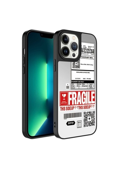 Apple Uyumlu iPhone 13 Pro Kılıf Aynalı Desenli Kamera Korumalı Parlak Zore Mirror Kapak Fragile