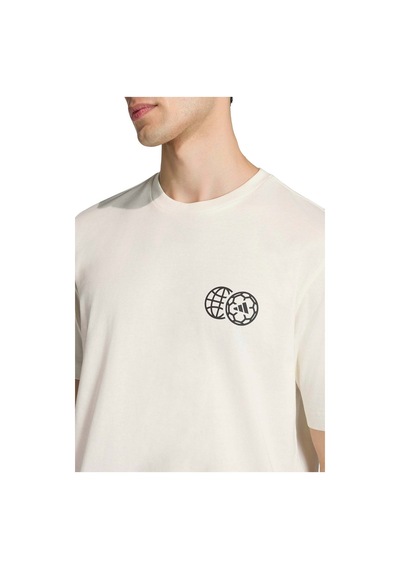 Adidas M Hot Np T Owhıte Beyaz Erkek Kısa Kol T-shirt