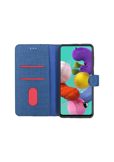 Samsung Uyumlu Galaxy A53 5G Kilif Fitcase Fabric Kapakli Cüzdanli 543444791