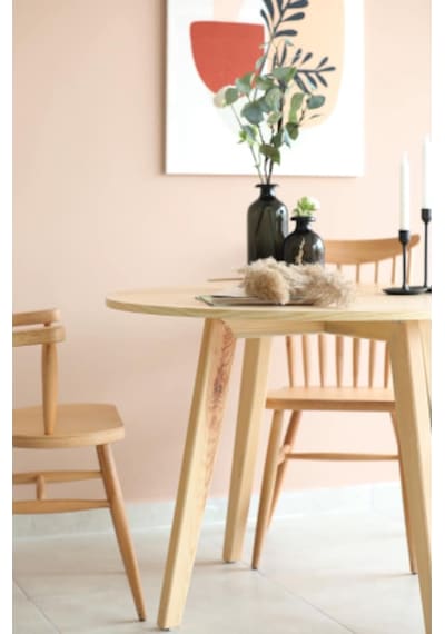 Naturalwood Yuvarlak Yemek Masası, Modern Çam Kaplama Yemek Masası, Toplantı Naturalwood Yuvarlak Yemek Masası, Modern Çam Kaplama Yemek Masası, Toplantı