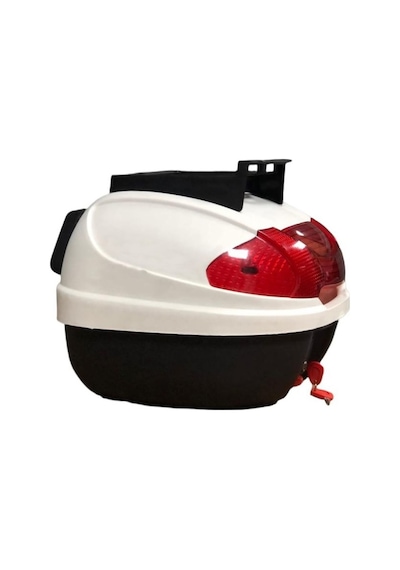 ARWİC MOTOSİKLET ARKA ÇANTA  TİPİ SIRT DAYAMALI 32LT BEYAZ-