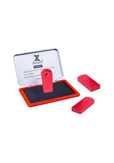 Mühür Kauçuk Alaşım Kırmızı Jiklet Kaşe 6mmx15mmx40mm