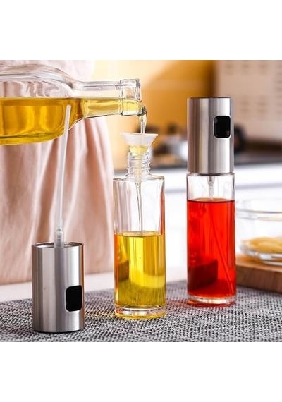Yağdanlık Sirkelik Limonluk Sprey Cam Şişe Yağdanlık
