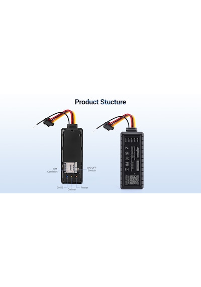 Gpsgopro - Micodus Mv710g Mv710g 4g Gps Araç Takip Cihazı Motosiklet Ve Otomobil Uyumu