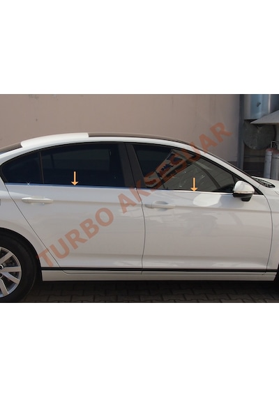 S-Dizayn  Volkswagen Passat B8.5 Cam Çıtası 4 Parça 2019 ve Üzeri