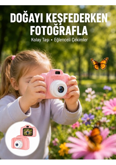 Mini Hd Video Kamera Fotoğraf Çekimli Şarj Edilebilir Bataryalı Genişletilebilir Hafızalı Yeni Nesil Çok Renkli
