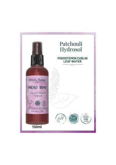 Minia Bahçe Paçuli Tefarik Suyu Yağlı Hidrosol 150 ML