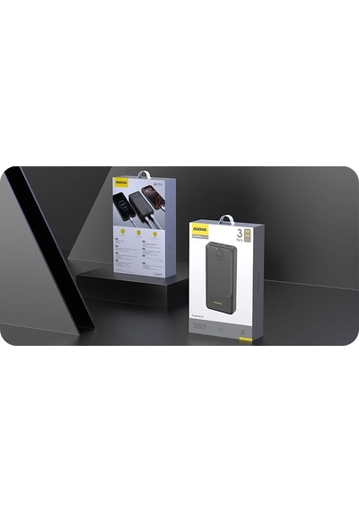 Powerbank Dudao K10pro 2.4a 20000mah 2 X Usb-a - Siyah 5399 Diğer