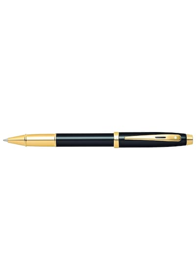 Sheaffer 9322-1 100 Serisi Roller Kalem Parlak Siyah Altın Çok Renkli