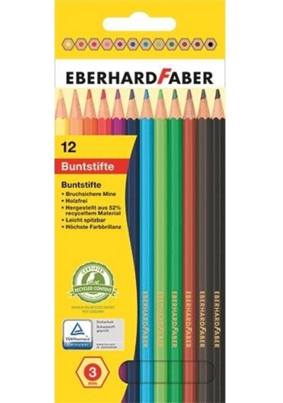 Eberhard Faber Kuru Boya Kalem Seti 12'Li 3 MM 514812