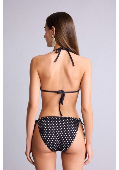 Defacto Regular Fıt Puantiye Siyah Bikini Alt G4010ax26smbk81 Siyah-bk81