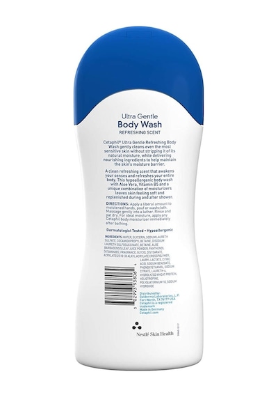Cetaphil Ultra Gentle Yenileyici Vücut Şampuanı 500 ML