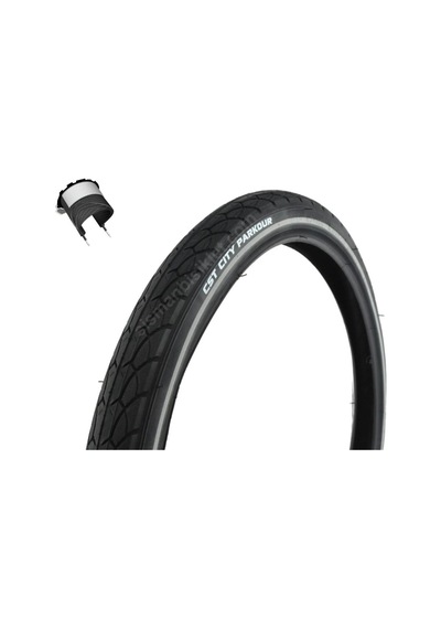 Cst Dış Lastik 20x1.75 C1762 Platınum Fold 3mm Zırhlı Eps Reflektörlü C1762 Elektrikli Katlanır Bisiklet Dış Lastiği