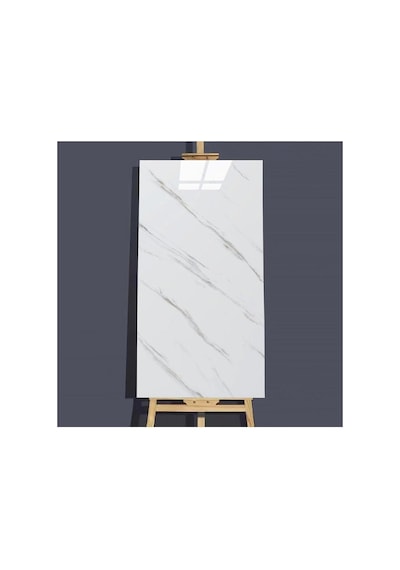 Ukab Dekor Kendinden Yapışkanlı Esnek Köpük Beyaz Pvc Mermer Panel 60x30 Cm Banyo Wc Mutfak Beyaz 30 X 60 Çok Renkli