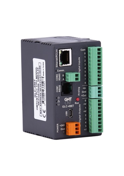 Glc-496t Gmtcnt 24vdc Pnp Rs485 Cpu Plc