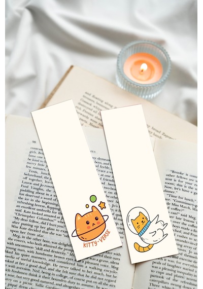 Çizgi Karakter Hayvan Tasarım 10 Adet Kitap Ayraç Seti PYTKAYRAC
