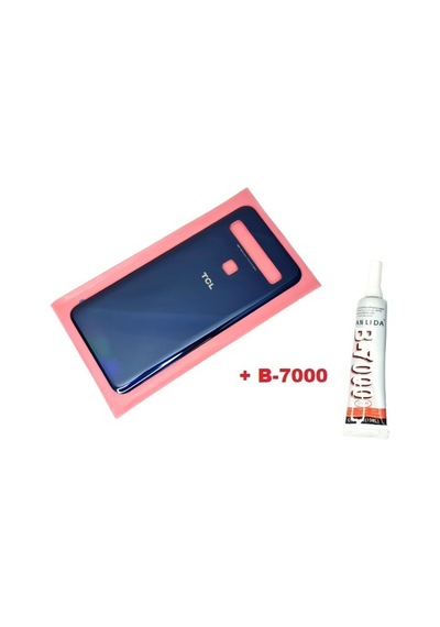 Tkgz Tcl 10l T770h Arka Pil Batarya Kapağı Cam+b-7000 Mavi