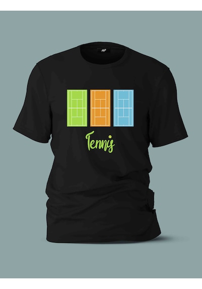 Fnbx Tenis 3'lü Saha T-shirt Siyah