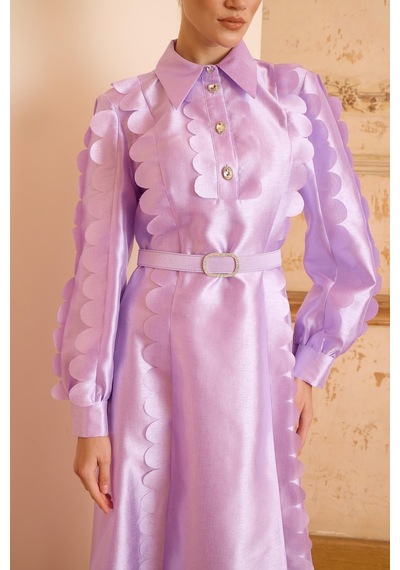Senna Carter Dress Lila Lila