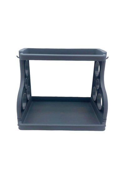 Elegance K-629 Gri Mutfak Tezgah Üstü Düzenleyici Organizer