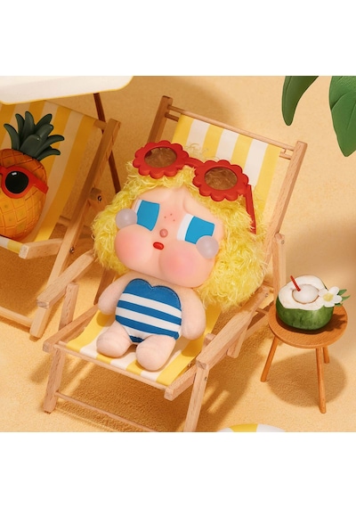 Pop Mart - Orijinal Crybaby Vacation Mode On Serisi Vinil Peluş Bebek Süpriz Kör Paket