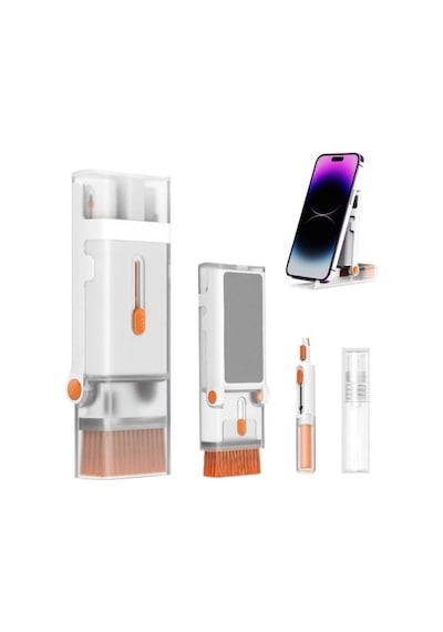 Hubrendy Emin Çok Amaçlı Temizleyici Kit Ve Telefon Standı