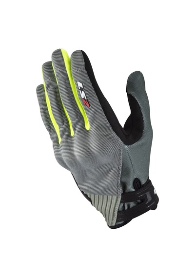 Ls2 Dart 2 Eldiven Gri-neon Sarı