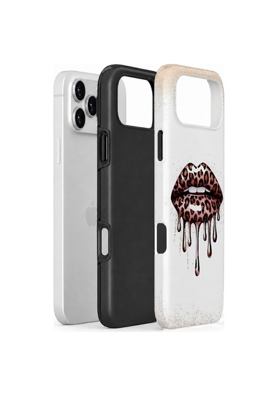 Velvoria Valestra Damlayan Leopar Dudak Apple iPhone Uyumlu 17 Pro Darbe Korumalı Kılıf Valestra Select - Damlayan Leopar Dudak Velvoria Valestra Damlayan Leopar Dudak Apple iPhone Uyumlu 17 Pro Darbe Korumalı Kılıf Valestra Select - Damlayan Leopar Dudak