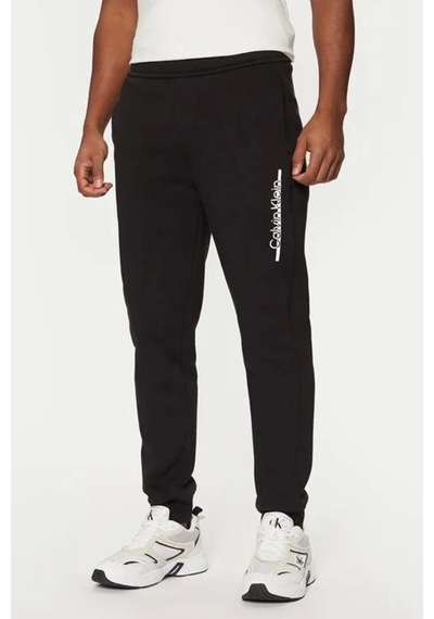 Calvin Klein Splıt Lıne Logo Jogger Siyah