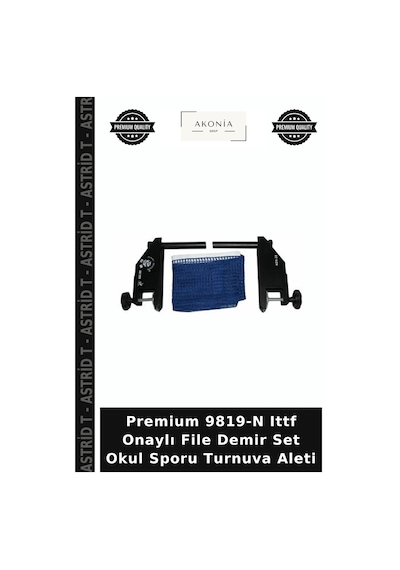 Premium 9819-n Ittf Onaylı File Demir Set Okul Sporu Turnuva Aleti Belirtilmemiş