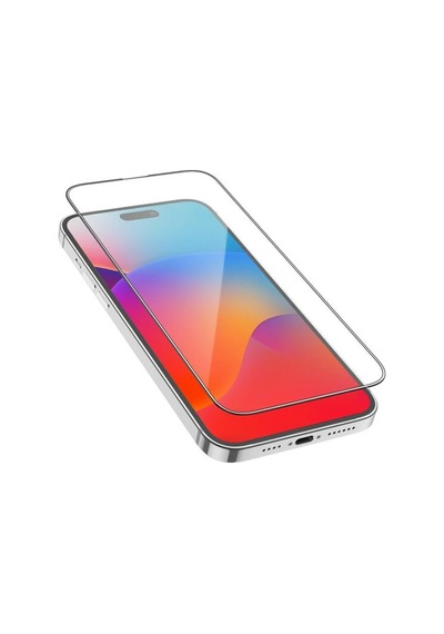 Hoco iPhone Uyumlu 15 Pro Full Hd Tempered Kırılmaz Cam Ekran Koruyucu 10 Adet Set-1852