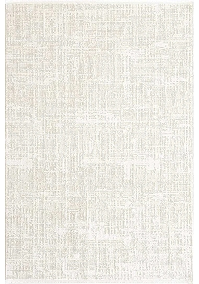 Hoom Rugs Akik 8610 Krem Modern Makine Halısı Krem