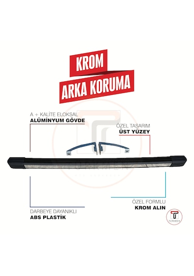 Türkmen Peugeot Rifter Yan Basamak-arka Koruma Set 2019 Ve Üzeri
