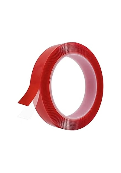 Şeffaf Su Geçirmez Çift Taraflı Bant, 5m X 10mm 0,13mm X 48mm X 25mt