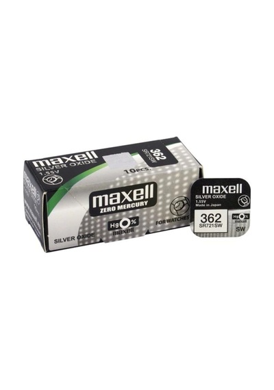 Maxell Sr721sw 362 Saat Ve Cihaz Pili - 10 Adet