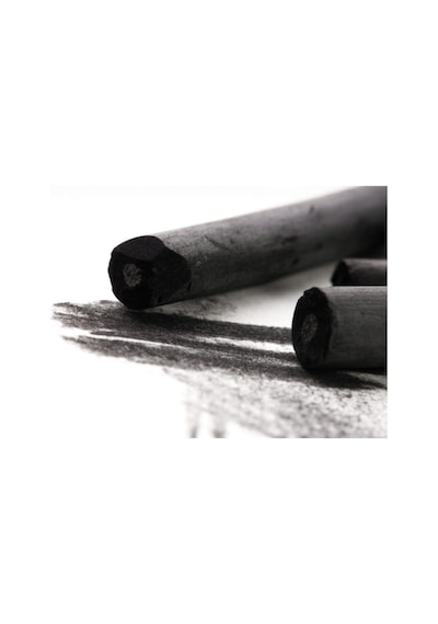 Lyra Thin Charcoal Doğal Füzen 3-4Mm 15 Adet