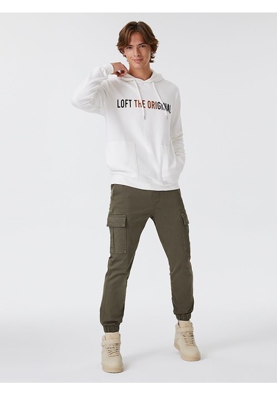 LOFT Regular Fit Erkek Sweatshirt Lf2030979 Q1.v1 Beyaz