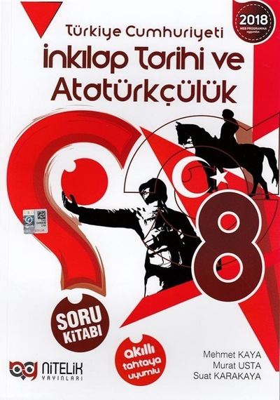 Nitelik Yayınları 8. Sınıf İnkılap Tarihi Soru Kitabı