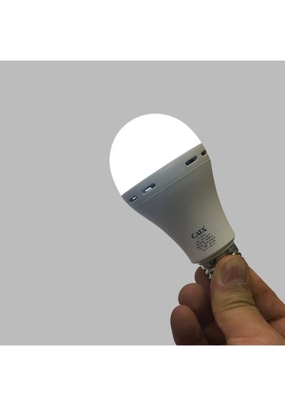 Ct 4229 Cata 7 W Şarjlı Led Ampul Beyaz Işık 6400K E27 Duy
