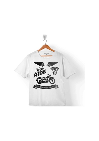 Motorcycle Lıve To Rıde Motosiklet Çocuk Tişört 001